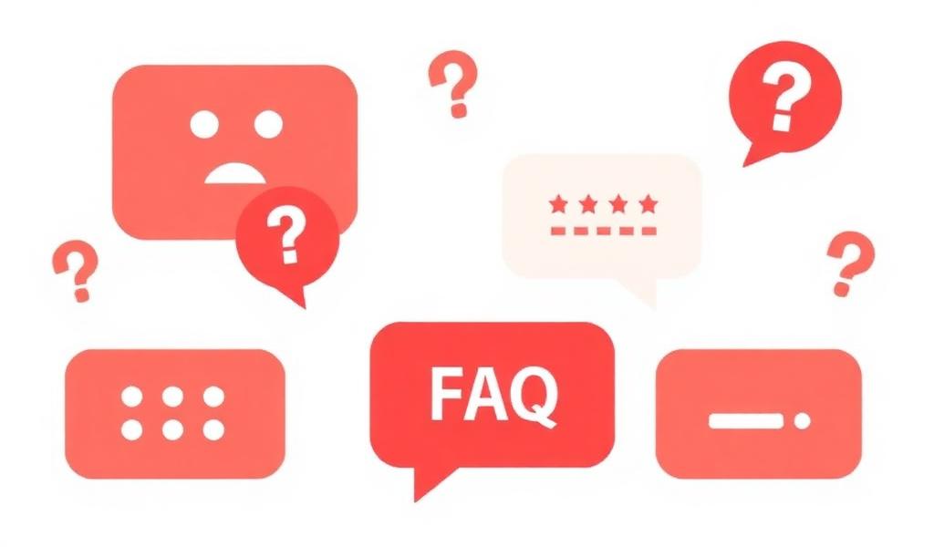 FAQ 일러스트